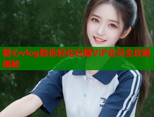糖心vlog教你轻松白嫖VIP会员全攻略揭秘  第1张