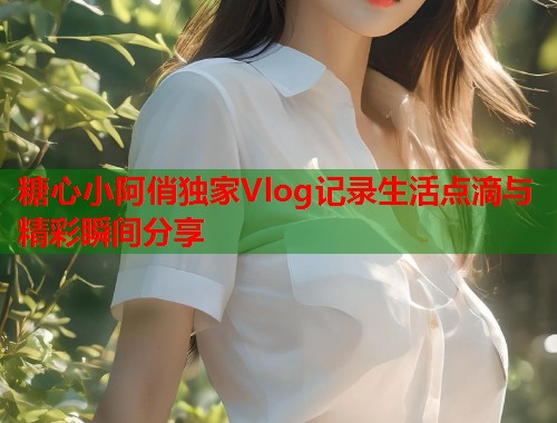 糖心小阿俏独家Vlog记录生活点滴与精彩瞬间分享  第1张
