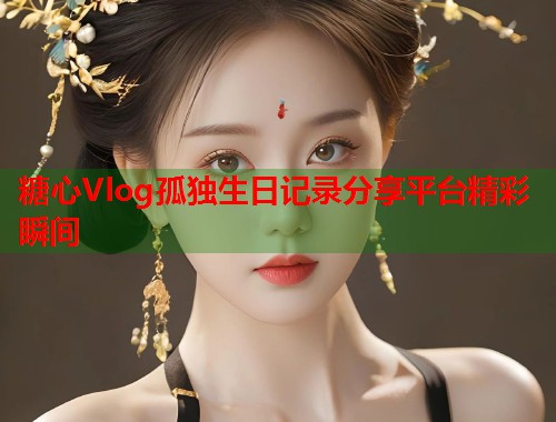 糖心Vlog孤独生日记录分享平台精彩瞬间  第2张